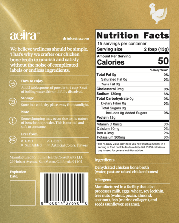 Chicken Bone Broth Powder